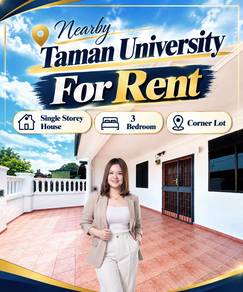 1-storey Terraced House For Rent in Skudai,JHR