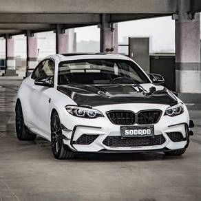 BMW M2 F87 Dry Carbon Fiber AeroKit SOOQOO Style