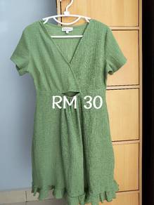 Sage green/ Olive green dress