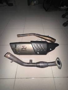 Original Akrapovic Exhaust Set