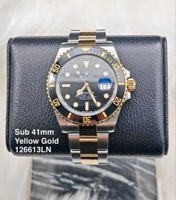 Rolex Submariner Gold 41mm 126613LN/ 116613LN 🖤💛