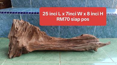 Aquarium Driftwood simple body solid berat