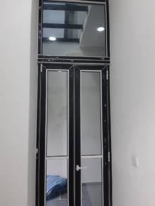 Folding Door (Powder Coated & Glass)
