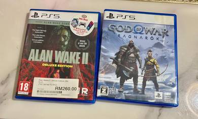 PS5 DISC Alan Wake II Deluxe Edition / God Of War