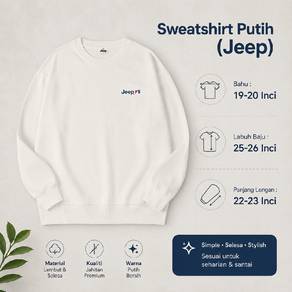 Sweatshirt Putih