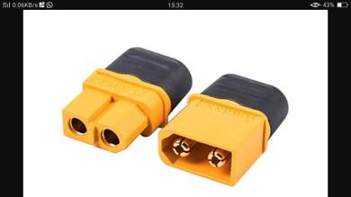 Nylon XT60h connector with cap Per pair