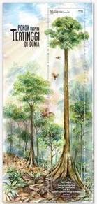 Miniature Sheet Pokok Tertinggi Dunia Msia 2020