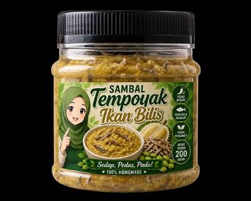 Sambal Tempoyak Ikan Bilis