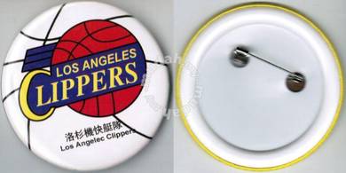 NBA Basketball Los Angeles Clippers Button Badge