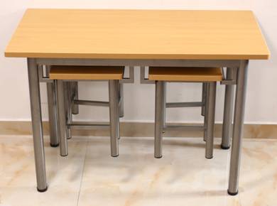 4 Seater Canteen Dining Table Cafeteria School
