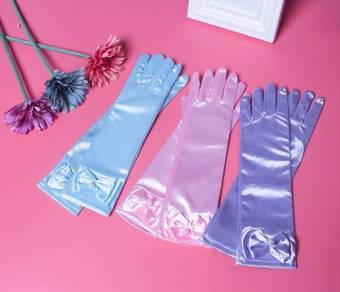 Disney Princess Most Elegance Costume Gloves- Yell