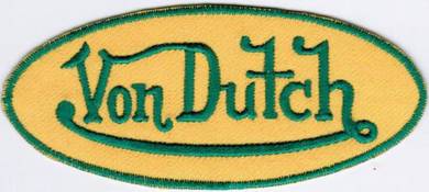 Von Dutch #GNTY Motorcycle Racing Badge Patch