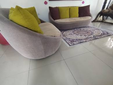 Modern 3 x 2 Sofa and beautiful carpet