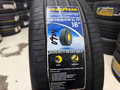 Tayar baru 215 55 16 goodyear assurance maxguard