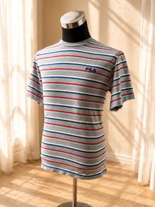 BAJU FILA Stripe Multicolor ( L)
