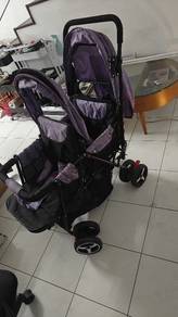 Baby stroller Double seat