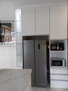 Kitchen cabinet tv console refrigerator cabinet