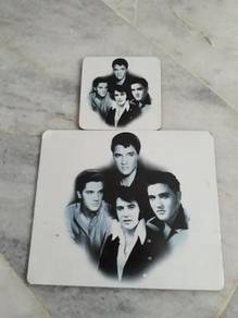 Elvis Mouse Pad & Coaster