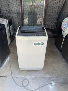 Sharp washer auto washing machine mesin basuh 9 k