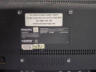 tv jenama Philips 32 inch 