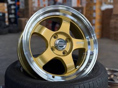 NEW 15 Work S1 Rim Myvi Vios City Yaris Jazz Saga