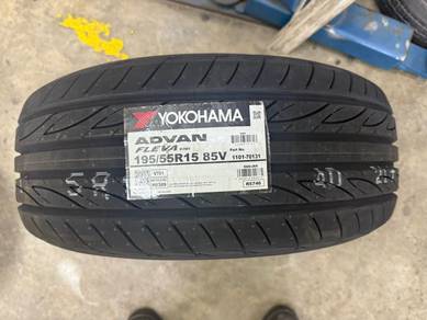 Tayar baru yokohama fleva v701 195/55/15 tahun 26