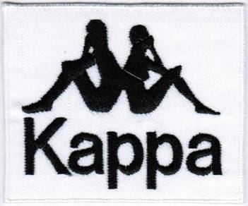 Kappa #BTW Badge Iron On Embroidered Patch