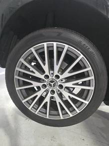 Mercedes-Benz original multi spoke rim & tyre