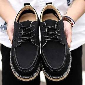 0238 Kasut Retro Black Dock Boat Business Shoes