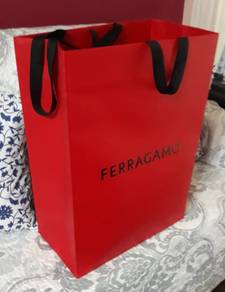 New FERRAGAMO Paper Bag - 55 x 39 x 20 cm