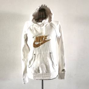 Nike Sportswear Women's Fleece Funnel-Neck Glitter