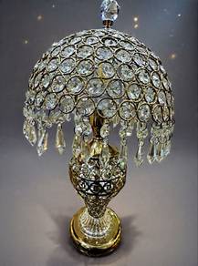 Crystal LED table lamp