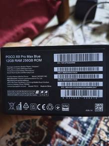 poco x8 pro max 256gb