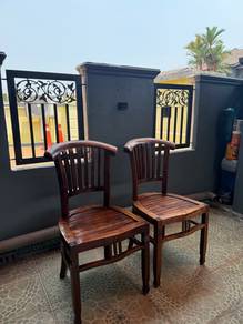 Vintage Solid Wood Chairs