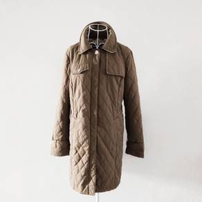 Authentic COACH Quit Brown Jacket