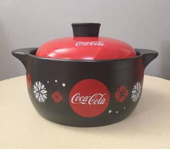 Coca Cola ceramic pot