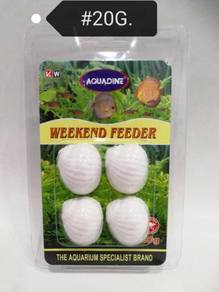 Aquadine Weekend Holiday Feeder Food 20gram Fish