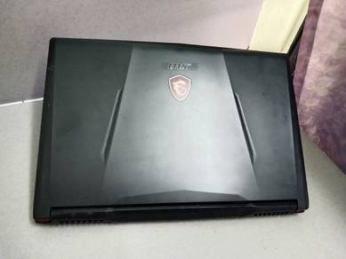 MSI Gl63 Core i7 -8th, GTX 1060(6gb), 16gb RAM, 