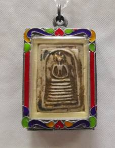 Vintage Thai Buddha Phra Somdej Amulet