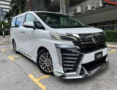 2016 Toyota Vellfire Z G EDITION