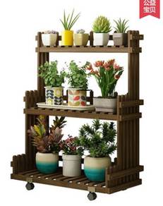3 tier plant rack shelf Display Flower Pot Holder