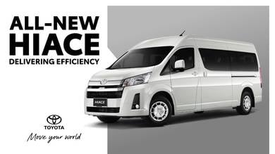 2026 Toyota Hiace SLWB WINDOW VAN