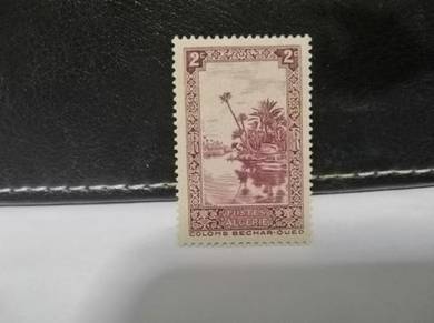 1936 Algeria Stamp Qued River at Colomb Bechar
