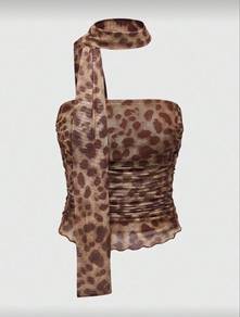 leopard print top