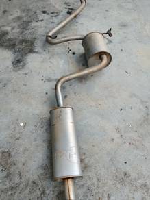 exhaust ekzos kereta kancil like new baru pakai