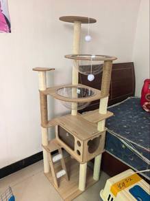 New Cat climbing tree cat playground mainan kucing
