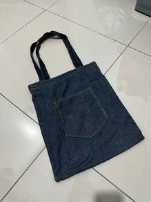 denim tote bag