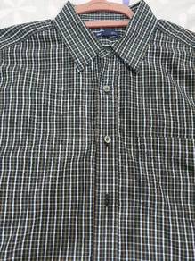 GAP black casual shirt M size Puchong PJ Sunway KL