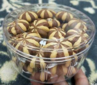 Biskut raya chocolate leleh