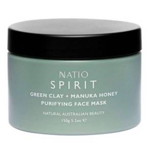 Natio spirit green clay + manuka honey mask 